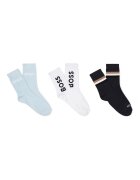 BOSS Kidswear Дълги чорапи 3 чифта Черен