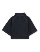 BOSS Kidswear Дънково яке с къс цип Тъмносин