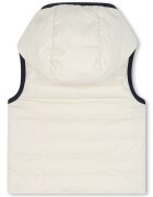 BOSS Kidswear Двулицев елек с пухена вата Бежов/Крем