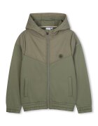BOSS Kidswear Худи със скосени джобове и цип