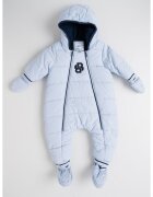 BOSS Kidswear Капитониран гащеризон с цип