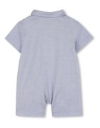 BOSS Kidswear Къс гащеризон с шапка Лавандула