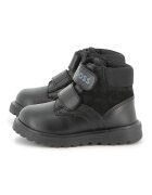 BOSS Kidswear Кожени боти с велкро
