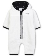 BOSS Kidswear Мъхест гащеризон с цип