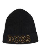 BOSS Kidswear Памучна шапка с лого