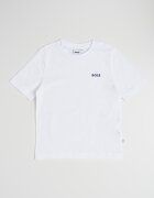 BOSS Kidswear Памучни тениски с лого 2 броя Бял/Тъмносин