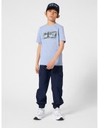 BOSS Kidswear Панталон със стандартна кройка - Ултрамарин синьо