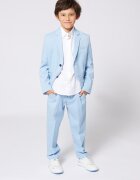 BOSS Kidswear Риза от памук без шарка Бял