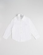 BOSS Kidswear Риза с дълги ръкави Бял