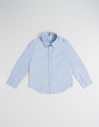 BOSS Kidswear Риза с дълги ръкави Светлосин