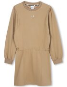 BOSS Kidswear Рокля с овално деколте и дълги ръкави