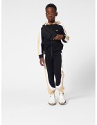 BOSS Kidswear Спортен екип с качулка и цветен блок - Ледено синьо/Тъмносин