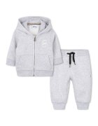 BOSS Kidswear Спортен екип с лого и цип