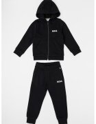 BOSS Kidswear Спортен екип с цип и качулка