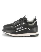 BOSS Kidswear Спортни обувки с кожа