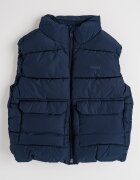 BOSS Kidswear Стандартен елек с цип Тъмносин