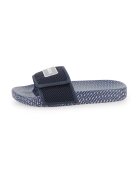 BOSS Kidswear Текстилни чехли с велкро - Черен/Сив