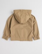 BOSS Kidswear Яке с качулка и лого Камел