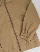 BOSS Kidswear Яке с качулка и лого Камел