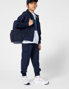 BOSS Kidswear Яке с качулка и лого Ултрамарин синьо