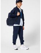 BOSS Kidswear Яке с качулка и лого - Ултрамарин синьо