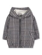 BOSS Kidswear Яке с цип и качулка