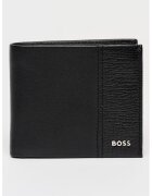 BOSS Кожен портфейл New Crosstown с двойно прегъване