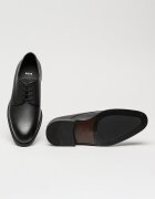 BOSS Кожени обувки Derek Derby Черен