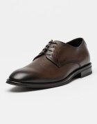 BOSS Кожени обувки Derek Derby Тъмнокафяв