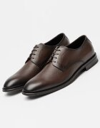 BOSS Кожени обувки Derek Derby Тъмнокафяв