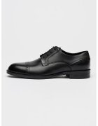BOSS Кожени обувки Tayil Brogue - Черен
