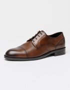 BOSS Кожени обувки Tayil Brogue Кафяв