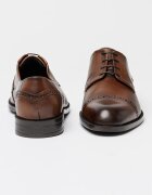 BOSS Кожени обувки Tayil Brogue Кафяв