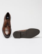 BOSS Кожени обувки Tayil Brogue Кафяв