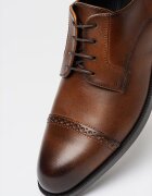 BOSS Кожени обувки Tayil Brogue Кафяв