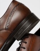 BOSS Кожени обувки Tayil Brogue Кафяв