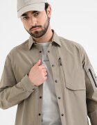 BOSS Шакет с джобове Каки