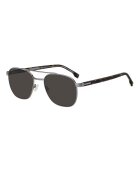 BOSS Слънчеви очила Aviator с лого - Кафяв/Сребрист