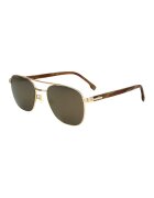 BOSS Слънчеви очила Aviator с лого - Златист/Кафяв