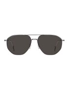 BOSS Слънчеви очила Aviator с плътни стъкла - Сребрист