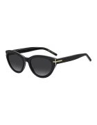 BOSS Слънчеви очила Cat Eye с градиента - Избеляло черно