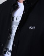 BOSS Стандартна риза Oxford с бродирано лого Черен