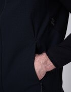 BOSS Суитшърт Urban Tech с модал с цип Черен