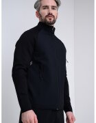 BOSS Суитшърт Urban Tech с модал с цип - Черен