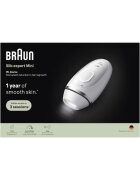 Braun Епилатор IPL IPL Silk·expert Mini PL1115 - SensoAdapt - 300 000 импулса - 3 нива на интензитет - Тяло и лице - Мини уред за премахване на окосмяване по лицето ...