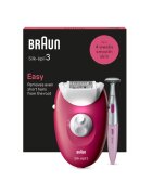 Braun Епилатор Silk-epil 3 - Тъмна фуксия