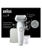 Braun Епилатор Silk-epil 9 - Бял/Сребрист