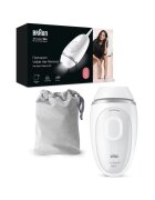 Braun Фотоепилатор IPL IPL Silk·expert Mini PL1124 - SensoAdapt - 300 000 импулса - 3 нива на интензитет - Тяло и лице - Самобръсначка Venus - Чанта за път - Бял/Сив
