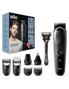 Braun Машинка за подстригване MGK5360 Wet&Dry - Многофункционална - 13 настройки за дължина - 8 в 1 - 4 гребена - 2 допълнителни аксесоара - Самобръсначка ...