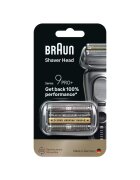 Braun Резервна глава за електрическа самобръсначка Серия 9 PRO+ 96M ОРИГИНАЛНА - Върнете 100% Производителност - Съвместима със самобръсначки Series 9